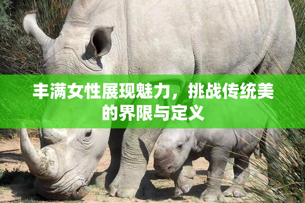 丰满女性展现魅力，挑战传统美的界限与定义