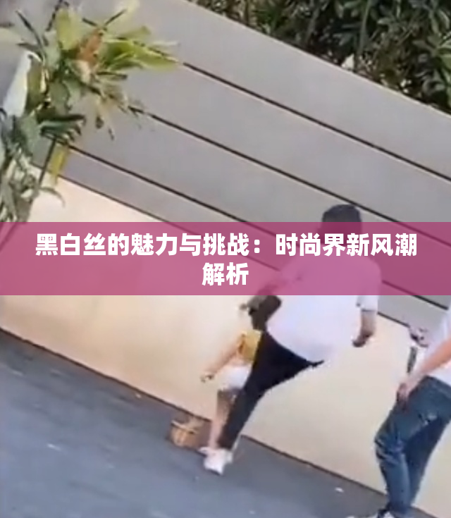 黑白丝的魅力与挑战：时尚界新风潮解析