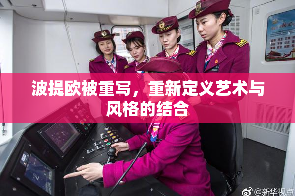 波提欧被重写，重新定义艺术与风格的结合