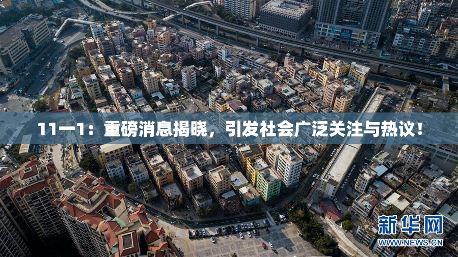 11一1：重磅消息揭晓，引发社会广泛关注与热议！