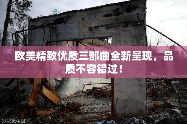 欧美精致优质三部曲全新呈现，品质不容错过！