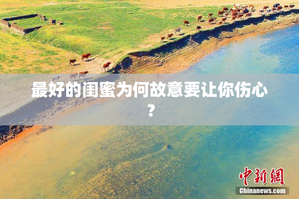 最好的闺蜜为何故意要让你伤心？
