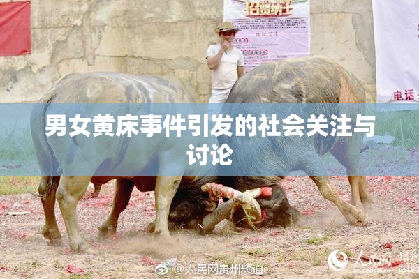 男女黄床事件引发的社会关注与讨论