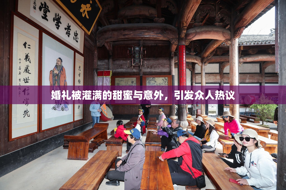 婚礼被灌满的甜蜜与意外，引发众人热议