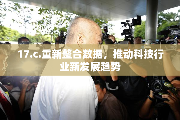 17.c.重新整合数据，推动科技行业新发展趋势