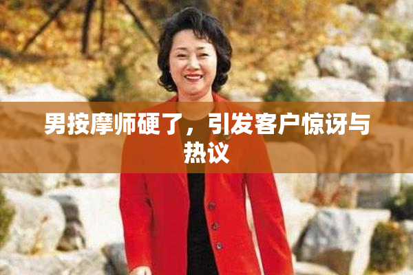 男按摩师硬了，引发客户惊讶与热议