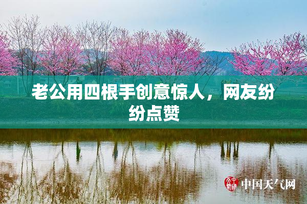 老公用四根手创意惊人，网友纷纷点赞