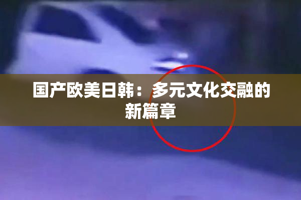 国产欧美日韩：多元文化交融的新篇章
