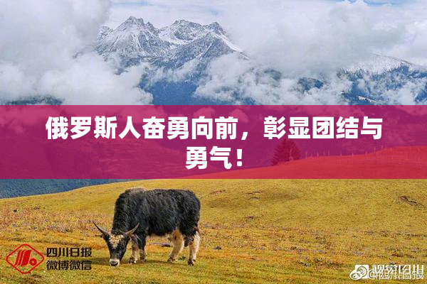 俄罗斯人奋勇向前，彰显团结与勇气！