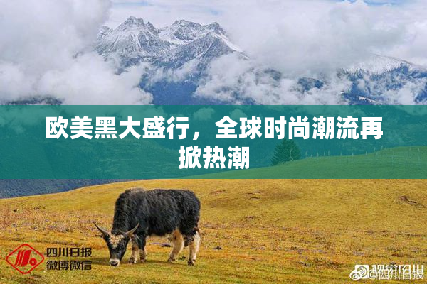 欧美黑大盛行，全球时尚潮流再掀热潮