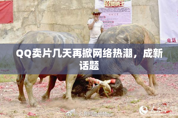QQ卖片几天再掀网络热潮，成新话题
