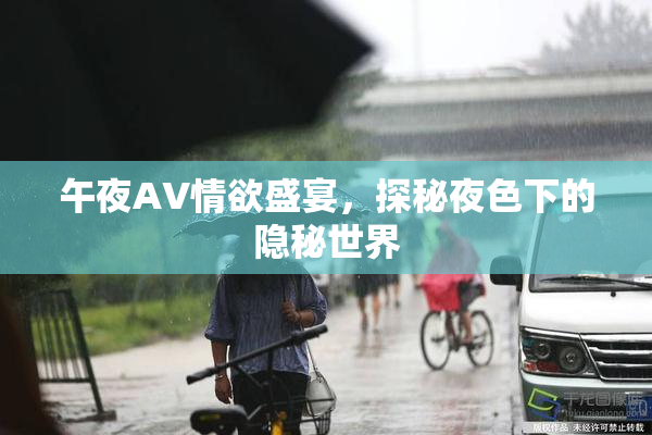 午夜AV情欲盛宴，探秘夜色下的隐秘世界