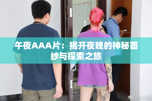 午夜AAA片：揭开夜晚的神秘面纱与探索之旅