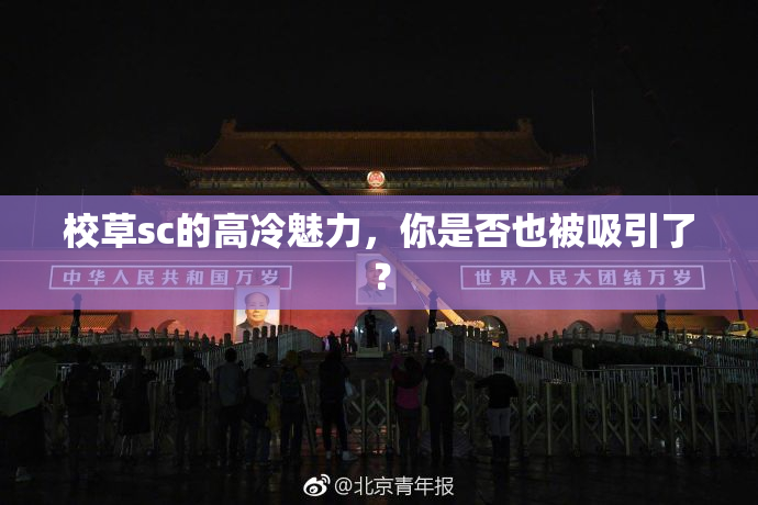 校草sc的高冷魅力，你是否也被吸引了？