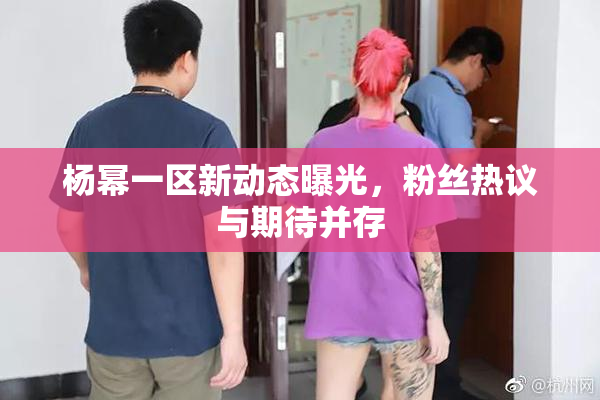 杨幂一区新动态曝光，粉丝热议与期待并存