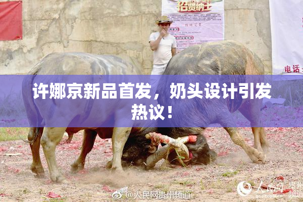 许娜京新品首发，奶头设计引发热议！