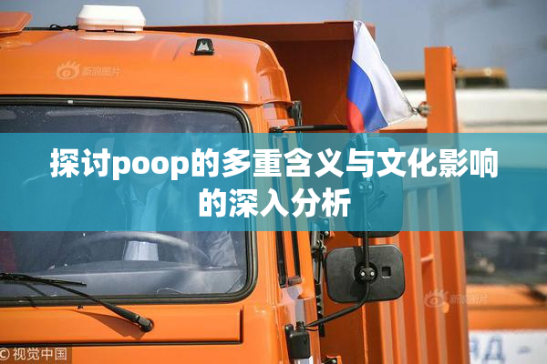探讨poop的多重含义与文化影响的深入分析