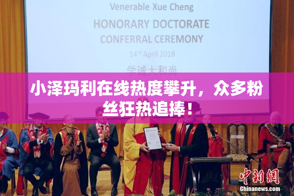 小泽玛利在线热度攀升，众多粉丝狂热追捧！