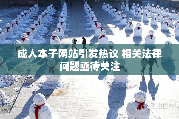 成人本子网站引发热议 相关法律问题亟待关注