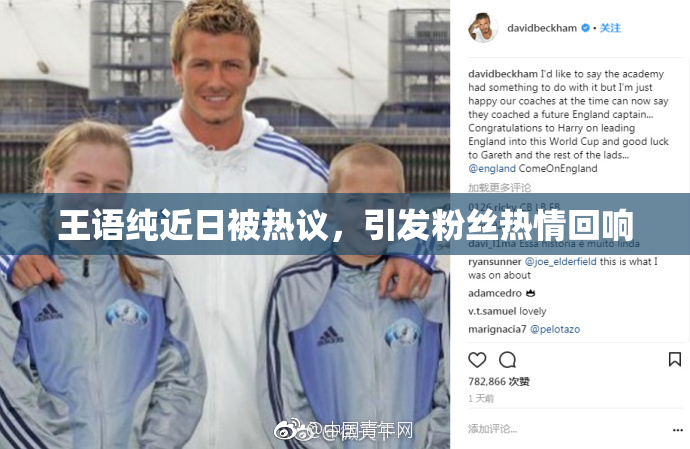 王语纯近日被热议，引发粉丝热情回响