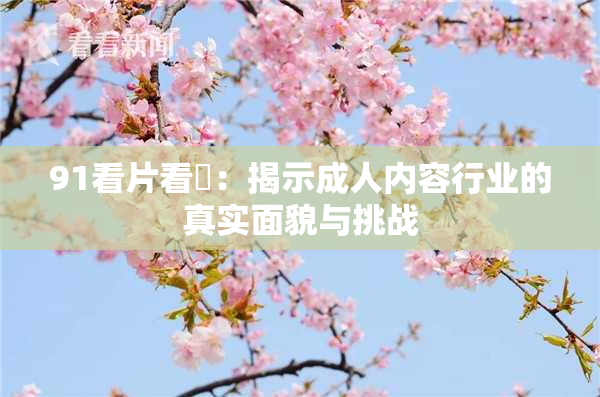 91看片看婬：揭示成人内容行业的真实面貌与挑战