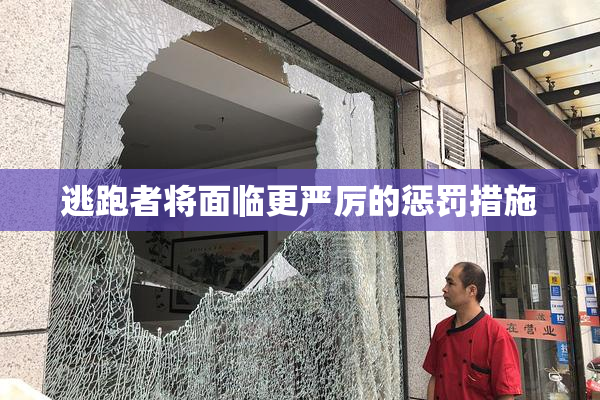 逃跑者将面临更严厉的惩罚措施
