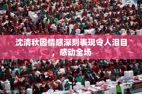 沈清秋因情感深刻表现令人泪目，感动全场