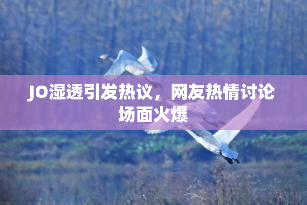JO湿透引发热议，网友热情讨论场面火爆
