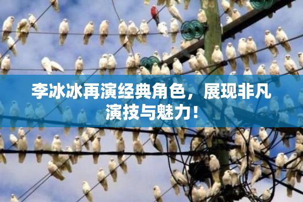 李冰冰再演经典角色，展现非凡演技与魅力！