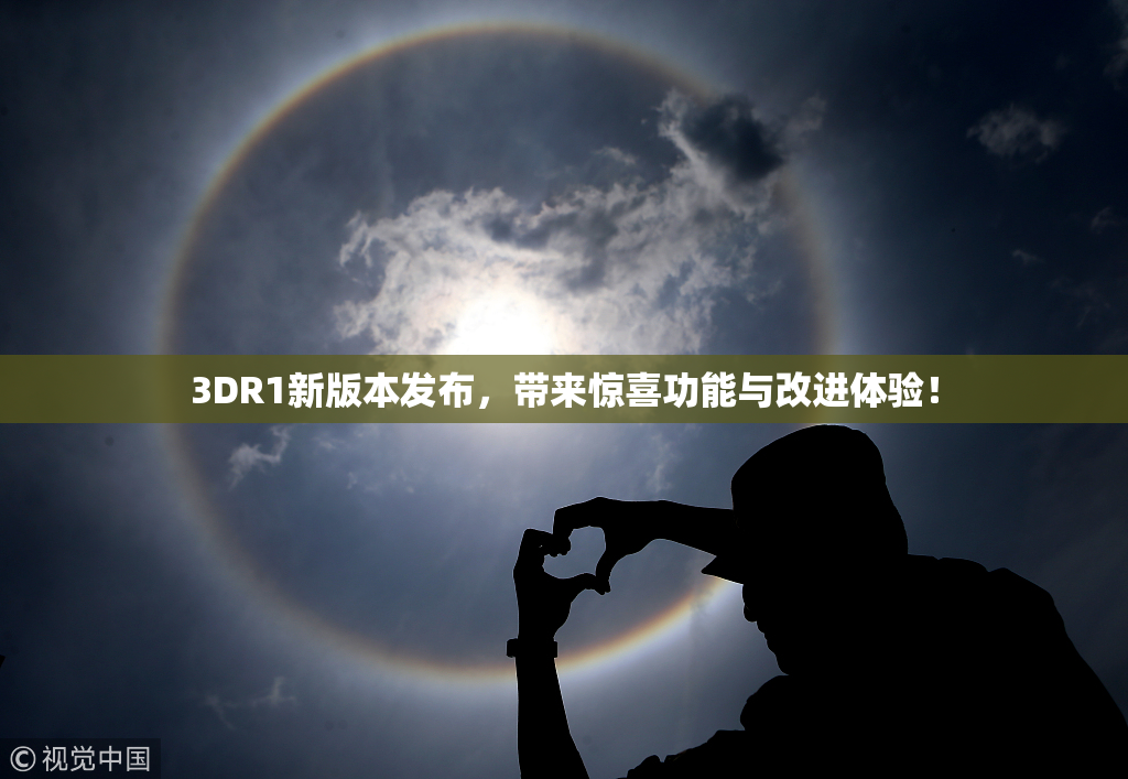 3DR1新版本发布，带来惊喜功能与改进体验！