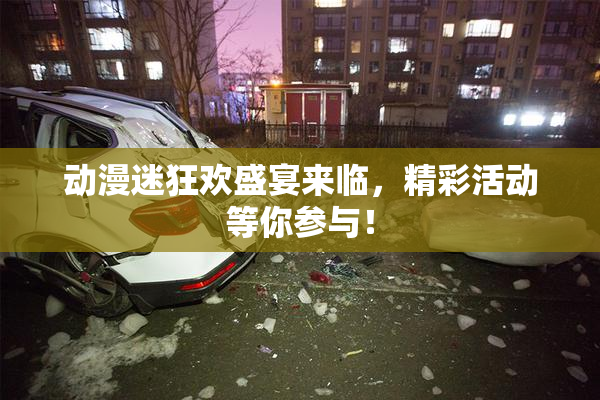 动漫迷狂欢盛宴来临，精彩活动等你参与！