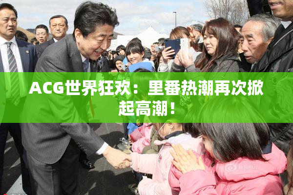 ACG世界狂欢：里番热潮再次掀起高潮！