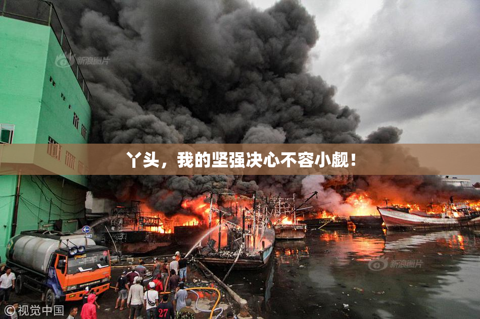 丫头，我的坚强决心不容小觑！