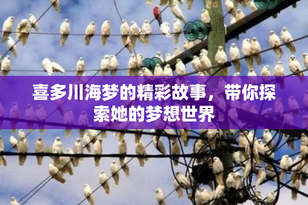 喜多川海梦的精彩故事，带你探索她的梦想世界