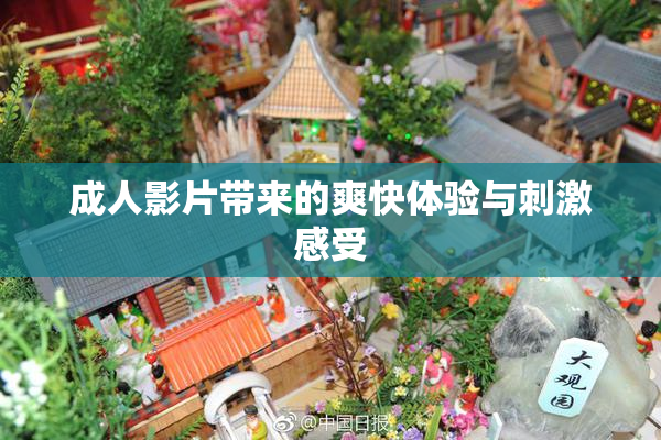 成人影片带来的爽快体验与刺激感受