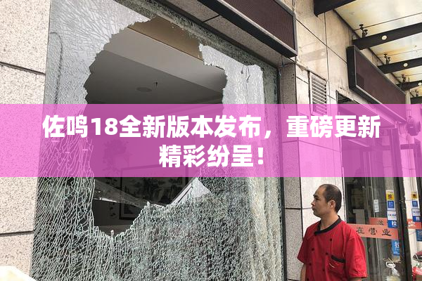 佐鸣18全新版本发布，重磅更新精彩纷呈！