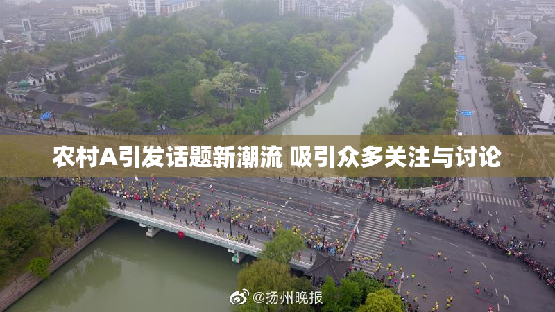 农村A引发话题新潮流 吸引众多关注与讨论