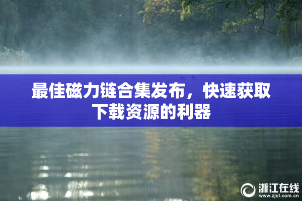 最佳磁力链合集发布，快速获取下载资源的利器