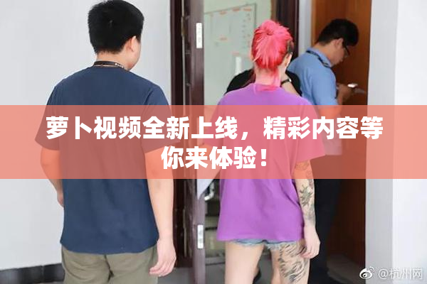 萝卜视频全新上线，精彩内容等你来体验！