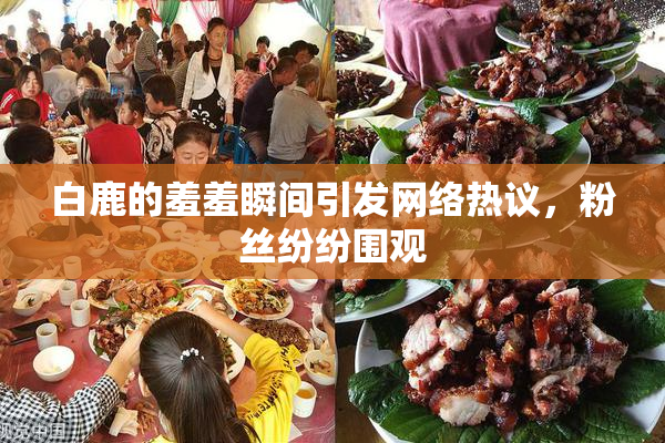 白鹿的羞羞瞬间引发网络热议，粉丝纷纷围观