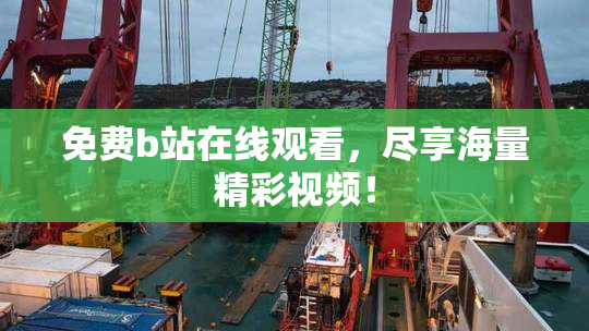 免费b站在线观看，尽享海量精彩视频！