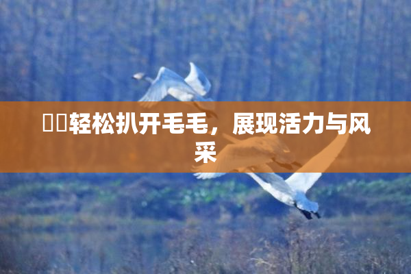 妺妺轻松扒开毛毛，展现活力与风采