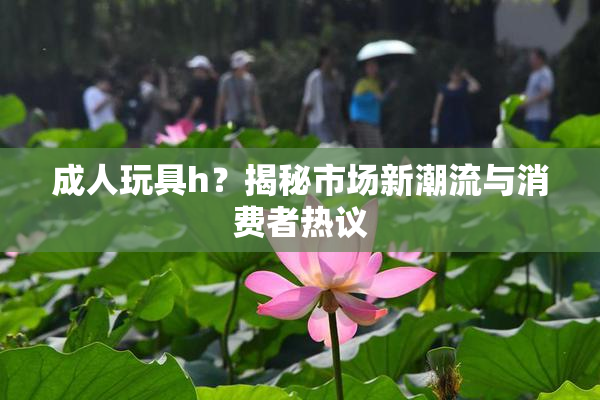 成人玩具h？揭秘市场新潮流与消费者热议