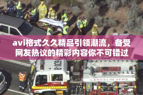 avi格式久久精品引领潮流，备受网友热议的精彩内容你不可错过！
