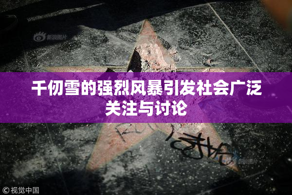 千仞雪的强烈风暴引发社会广泛关注与讨论