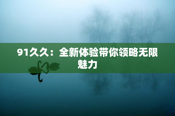 91久久：全新体验带你领略无限魅力
