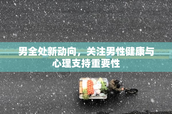 男全处新动向，关注男性健康与心理支持重要性
