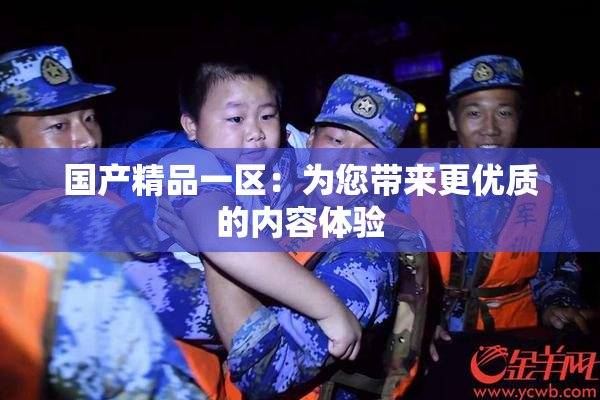 国产精品一区：为您带来更优质的内容体验