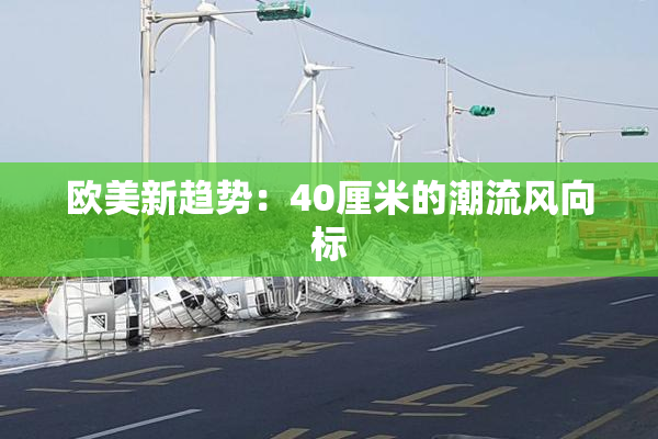 欧美新趋势：40厘米的潮流风向标