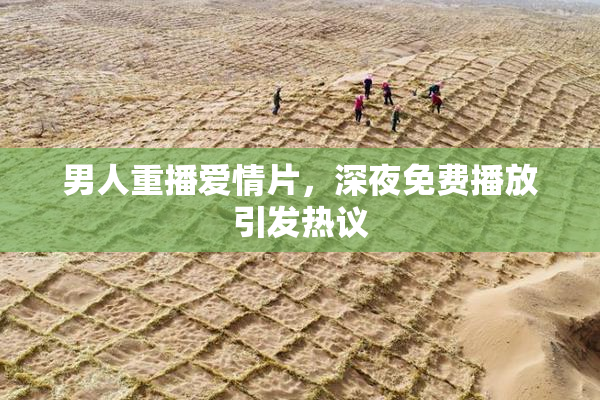 男人重播爱情片，深夜免费播放引发热议